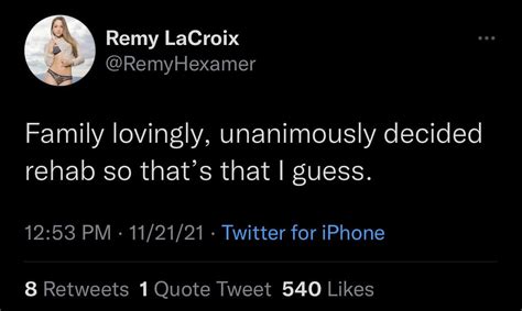 remy lacoix|Hope she gets the help she needs : r/RemyLaCroix .